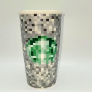 Starbucks Pixelated Coffee Mug 12 oz